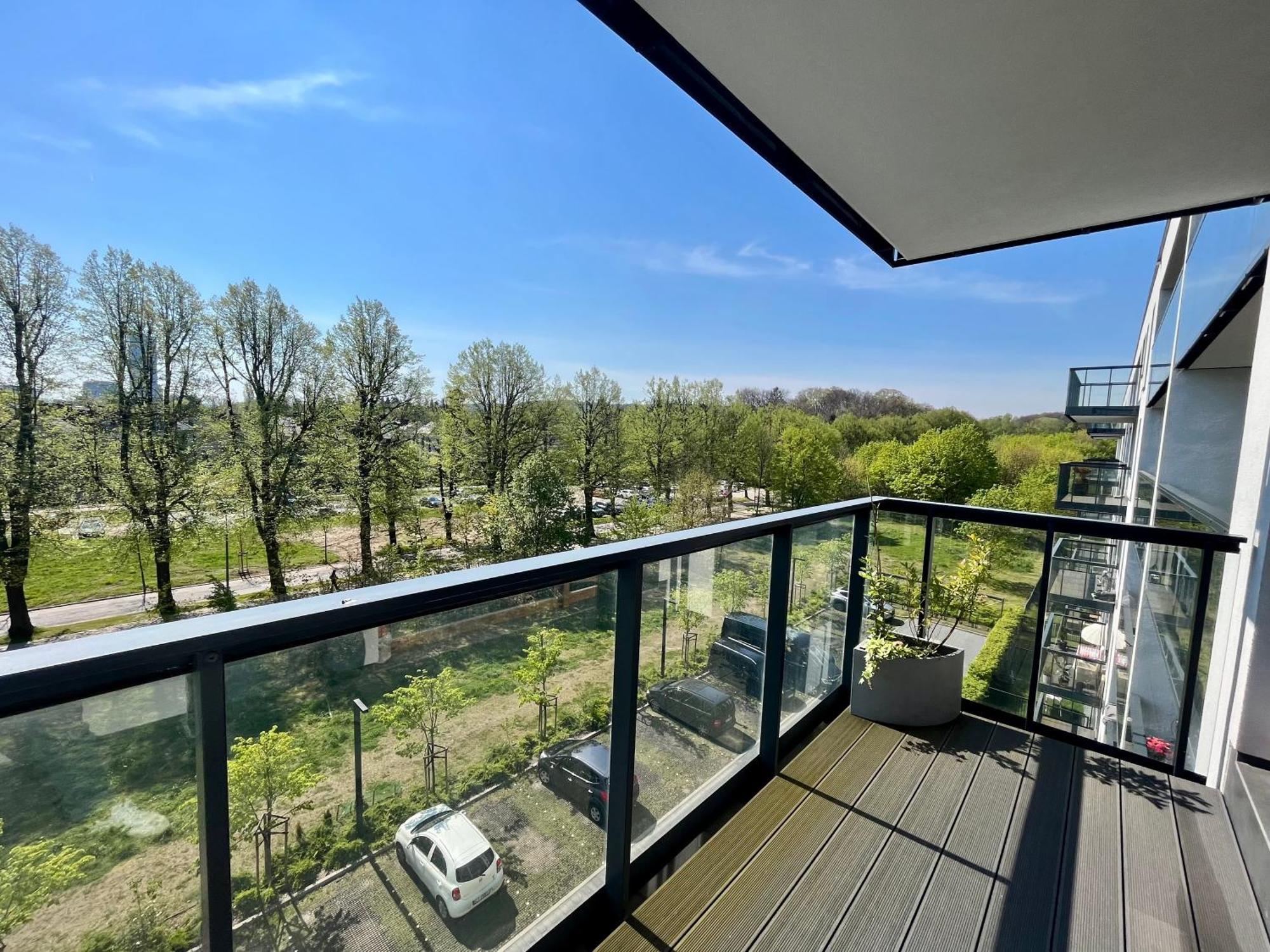 Agapella Apartamenty- Apartament Oliwa Park With Balcony Гданьск Экстерьер фото